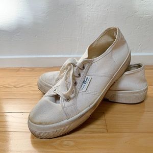 New Rutil vintage off white canvas sneaker 38